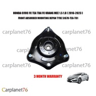 HONDA CIVIC FC TEA TBA FC UDANG MEE 1.5 1.8 (2016-2023) FRONT ABSORBER MOUNTING DEPAN TYRE 51670-TEA
