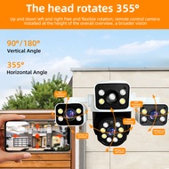 LLSEE 16MP 8K 4 Optical Zoom Lens 10 Times Waterproof CCTV Telephone Connection WIFI Outdoor IP Came