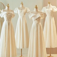 bridesmaid dress plus size bridesmaid dress Champagne Bridesmaid Dress 2025 - Large Sizes Available
