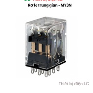 Intermediate relay - MY3N 12VDC 24VDC 220VDC