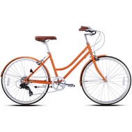 PANTHER FUN-W 26-inch City Retro Bike | SHIMANO 7-Speed | CRMO Frame & Aluminum Parts | Stylish Comm