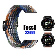 Fossil Men watch Strap 22mm Band Nylon Sports Soft Bracelet GEN 5 6 4 FS5132 FS5241 FS4682 FS4656 FS