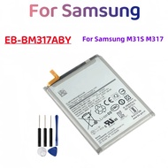Replacement Battery EB-BM317ABY Battery For SAMSUNG M31S M317 M317F Mobile Phone Bateria 6000mAh +fr
