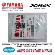 YAMAHA EMBLEM, STICKER YAMAHA XMAX 250 CONNECTED 2023 1WD-F153E-30