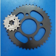 MODENAS Pulsar NS160 - 428 Sprocket Gear Set (Depan + Belakang)