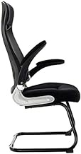 Office Chair Backrest Mesh Chair Office Chair Rotating Armrest Seat Ergonomic Computer Chair Headrest Recliner Gaming Chair (Color : Black) hopeful
