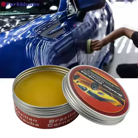 200g Carnauba Paste Car Wax Auto Paint Care Wax Brazilian Polishing Wax Paste High Gloss Shine Super