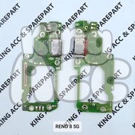 FLEXIBLE OPPO RENO 8 5G CON CONNECTOR TC CHARGER CONNECTOR