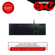 Logitech G813 Lightsync RGB Mechanical Gaming Keyboard [Clicky]