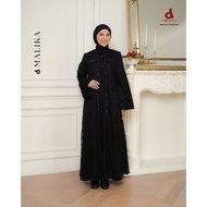 DANNIS D'MALIKA BLACK ABAYA