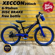 XECCON BASIKAL BUDAK DISC BRAKE 20inch/Basikal budak6-9tahun/Basikal murah/Kids bicycle/Basikal kana