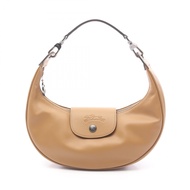 [二手] Longchamp Le Pliage Extra S 單肩包，10316987004，米色皮革。
