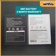 battery shaja mifi pocket wifi battery d5 a8+ h1 d10 d3200 3month warranty