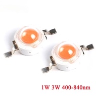5-50Pcs 1W 3W Integrated High Power LED Diode Bead Lamp Chip Full Spectrum Wavelength 400-840nm 100-