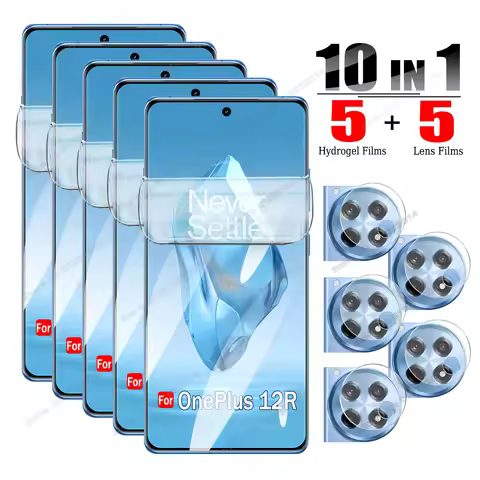 10IN1 Full Cover Hydrogel Film For OnePlus 12R 15 15R 13 12 11 10R 10T 8T 8 9 10 ACE 3 Pro 3V 13S 13