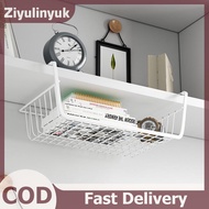 ziyulinyuk 1pc White/ck Hanging Net Basket Iron Material Large Capacity Hanging Under Cabinet Wall W
