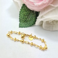 2 Gram Young Gold Children's Ball Bracelet