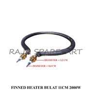 HEATING ELEMENT FINNED HEATER/ ROUND FINNED HEATER/ 11CM 2000W FH12