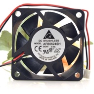 New Cooler Fan for Delta AFB0624SH 6025 24V 0.21A 0.18A 6CM Dual Ball Inverter Cooling Fan 60*60*25m