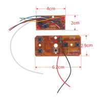 High Quality 4CH RC Remote Control 27MHz Circuit PCB Transmitter + Receiver Board For RC Car Remote