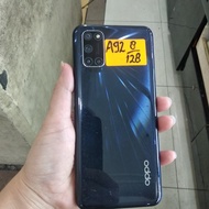Second hp Oppo A92 8/128 mulus 98%