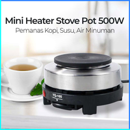 COD YONG QIAN Pemanas Kopi Susu Air Minuman Mini Heater Stove Pot 500W / Kompor listrik serbaguna 3i