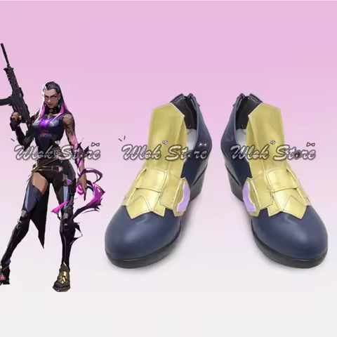 A;5,k\Game Reyna VALORANT Cosplay Shoes Customized Men Women Halloween Party Outfits Role Play Outfi