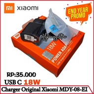 Original XIAOMI MDY-08-EI Fast Charging USB Type C Charger Xiaomi 18W Charger