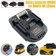 DM18M Battery Adapter for Makita 18V Tools Convert for Dewalt 20V Battery & Milwaukee M18 18V Batter
