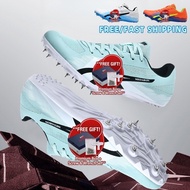 Ship from the Malaysia Men Track Field Shoes Women Professional Spike Shoes Outdoor Long Jump Athlet