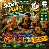 MGWoW HALAL Sedia Makan Instant Noodles Ready To Eat Makanan Segera Praktis 215g Travel Tomyam Kimch