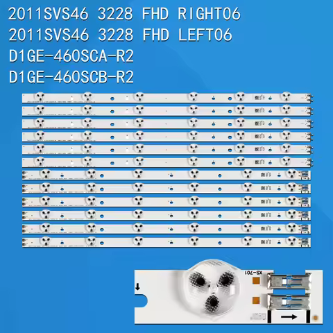 LED Strip UE46EH6030 UN46EH5300 UN46EH6000 UN46FH6030 UN46EH5300F D1GE-460SCA-R3 BN96-24110A BN96-24