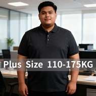 8XL 9XL 10XL Oversize Men Polo Shirt Big Size Short Sleeve Cotton Top for Office
