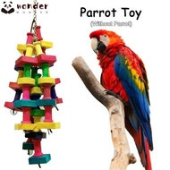 WONDER Parrot Chew Toys Swing Cage Supplies Perch Budgie Pet Supplies