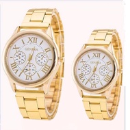 NYSTORE Geneva Women Men Casual Analog Quartz Watch Stainless Steel Wrist Watch