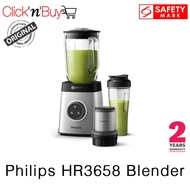 Diskon Philips HR3658 Blender. 2 L Glass Jar. 1400 W. Up To 35,000rpm.