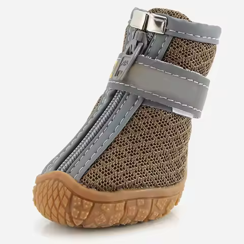 Pet Dog Shoes Lightweight Wear-resistant Breathable Fashion Dog Mesh Sneakers Puppy Boots Waterproof