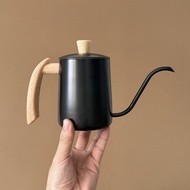 Hand-brewed Coffee Pot, Ear-hanging Long-mouth Pot, Household Narrow-mouth Coffee Appliance 600ml Ha