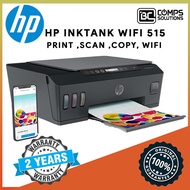 [READY STOCK]HP SMART TANK 515 WIRELESS INK TANK ALL-IN-ONE (PRINT,SCAN,COPY,WIRELESS) PRINTER