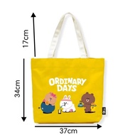 Bio-essence LINE FRIENDS Yellow Tote Bag