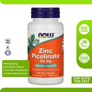 Vitamin Zinc Picolinate 50 mg Now 120 Veggie Kapsul TK_18834