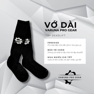 Varuna Pro Gear long socks - deadlift long socks, freesize black soccer and sports socks