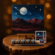 SFO - DIY Paint By Numbers Kit 1 Set - Planet F
