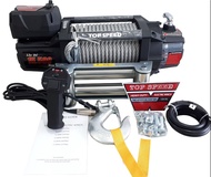 Winch Topspeed 15500lb (6818kgs) Gen2 12V / 24V Steel Rope Synthetic Rope วิ้นซ์ สลิง เชือก วินซ์ไ