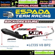 ESPADA Back Pressure II LC135 V8 Fi 32MM Racing Exhaust Pipe LC135 BP2 Cutting Standard Ekzos Muffle