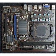 微星 760GM-P21(FX) 主機板、有支援AMD 95W FX系列與6核心處理器、DDR3、測試良品、附擋板