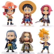 [Set of 6] One Piece Action Figures