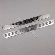 Suitable for Citroen Berlingo B9 MK2 II 2008 2009 2010 2011- 2024 2 Pieces Front Door SUS Scuff Plat