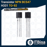 Itcan - Transistor BJT NPN BC547 TO-92 Amplifier Switch Amplifier TO92 BC547A BC547B BC547C