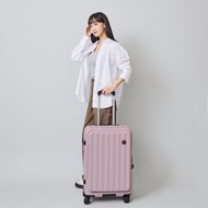 24吋/前開式/PC箱體/Hinomoto靜音輪煞車/旅行箱/行李箱-多色任選